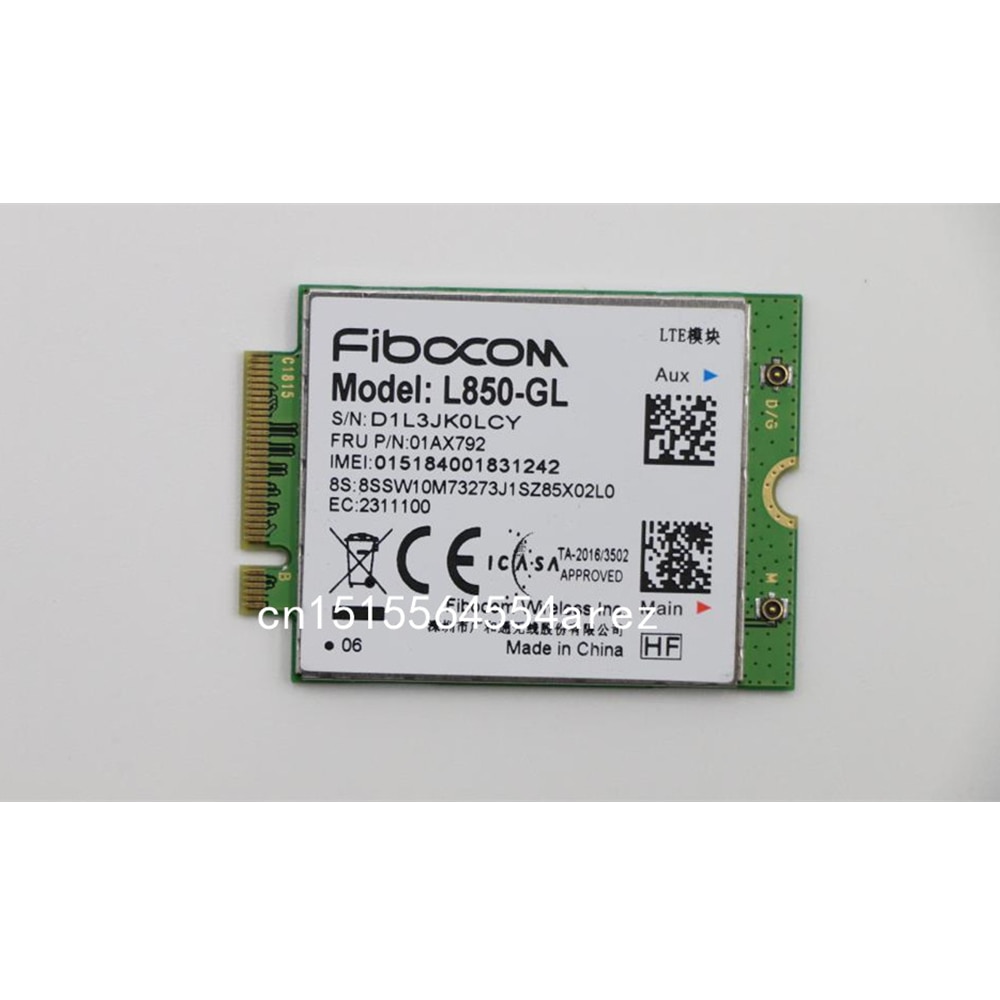  Fibocom L850-GL M.2 ī, 4G LTE, Lenovo Think..